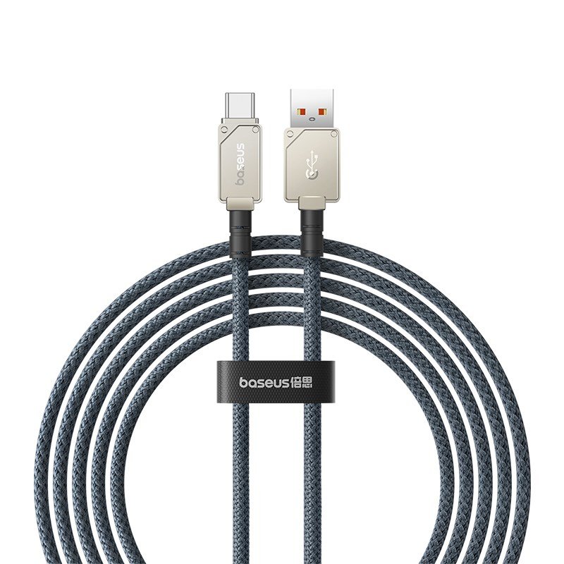 Baseus Unbreakable USB A til USB C-kabel 2 m 100 W hvid #1