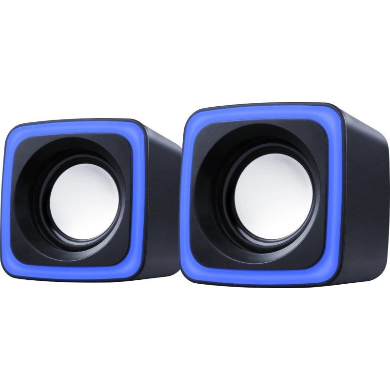 PC SPEAKERS DEFENDER SOLAR 7 2.0 6W LED USB #4