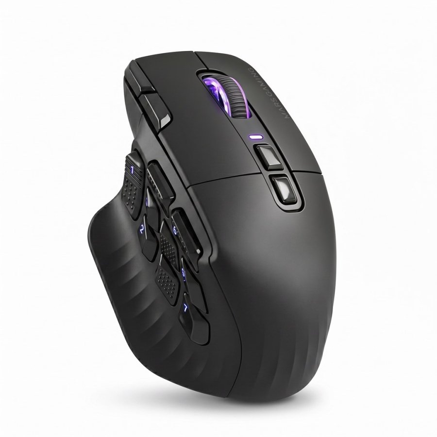 Mars Gaming MMWHEX16 mus Spil H�jre h�nd Bluetooth Optisk 24000 dpi #1