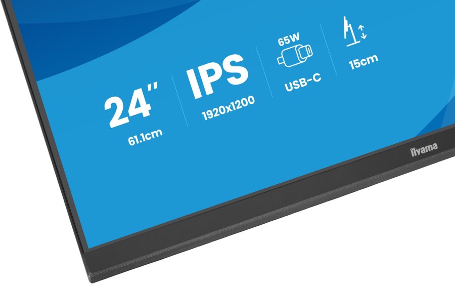 iiyama ProLite XB2495WSC-B1 computersk�rm 61,2 cm (24.1