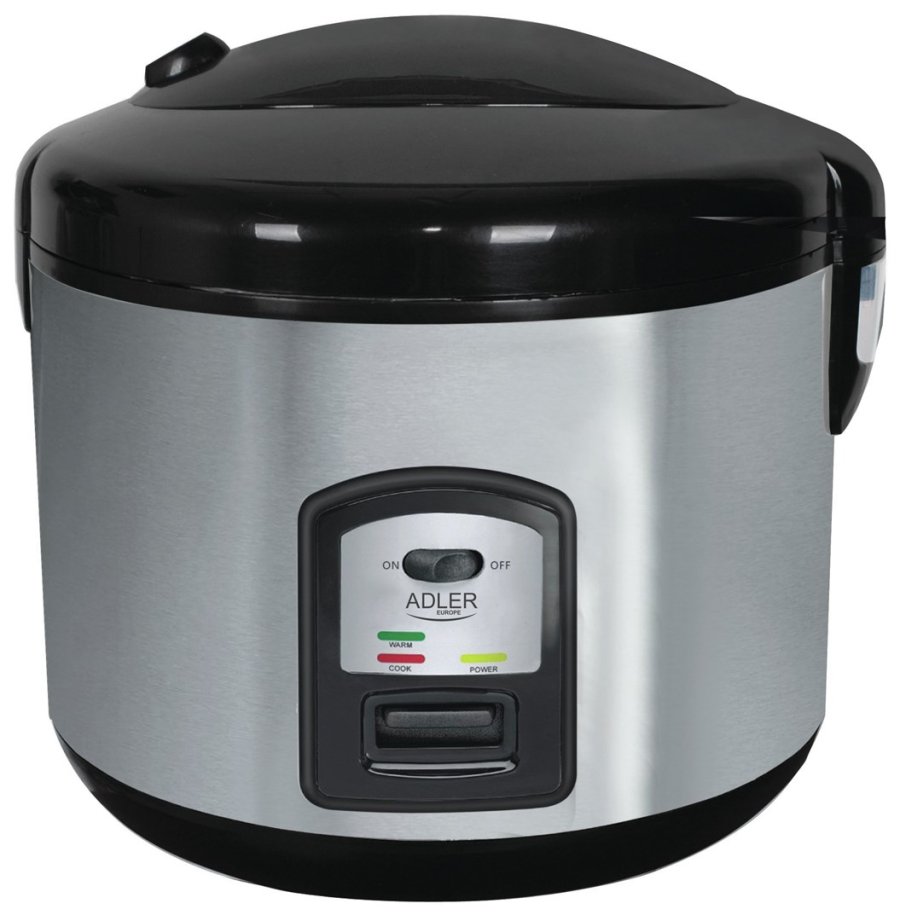 Adler AD 6406 riskoger Sort, Rustfrit stl 1000 W #1