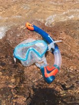 Schildkrt Funsports 940011 dykkemaske Bl, Orange, Transparent Barn #13