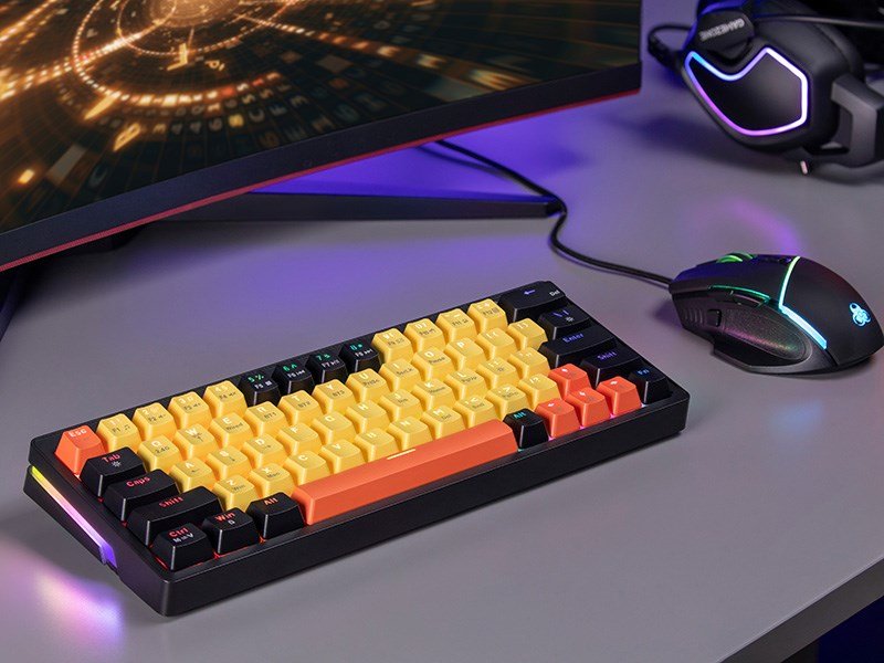 Mekanisk tastatur Tracer GAMEZONE EVO2 HOT SWAP 63 (Yellow) TRAKLA47302 #5