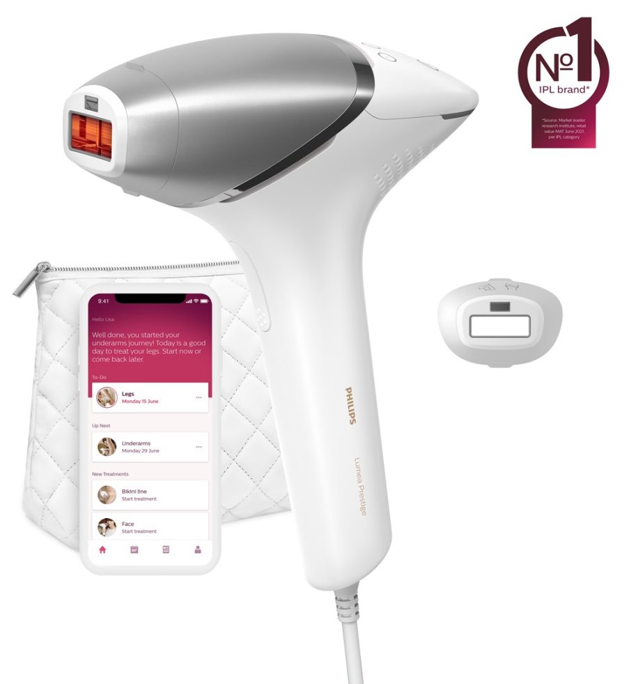 Philips Lumea Prestige Lumea IPL 8000 Series BRI940/00 IPL-hrfjerningsenhed med SenseIQ #3