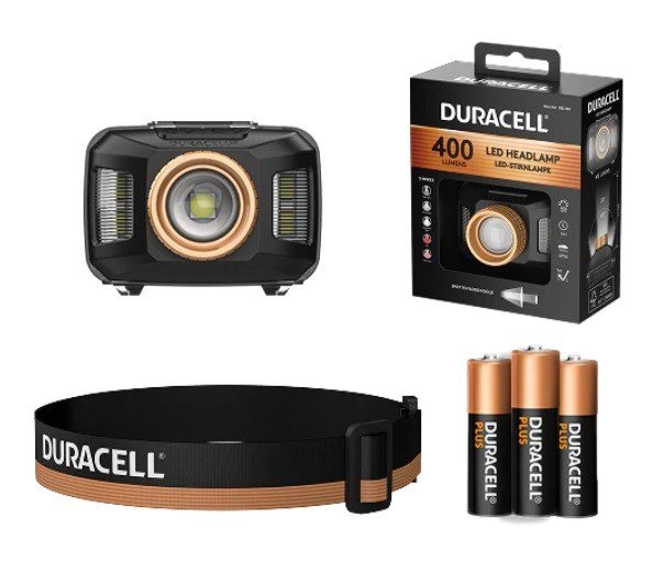 Duracell DH400 Pandelygte sort, orange #5