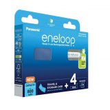 Genopladelige batterier PANASONIC ENELOOP AAA 800 mAh 4 szt + kasse (BK-4MCDE/4CP+CASE) #1
