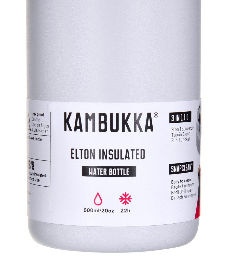 Kambukka Elton Insulated Chalk White  - Termoflaske, 600 ml #6