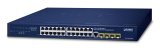 PLANET IPv4/IPv6, 24-Port Administreret L2/L4 Gigabit Ethernet (10/100/1000) 1U Bl� #1