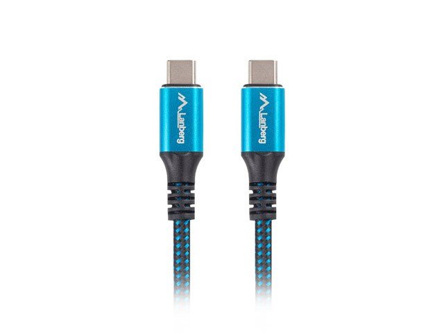 Lanberg CA-CMCM-45CU-0005-BK USB-kabel USB4 Gen 2x2 0,5 m USB C Sort, Bl #2