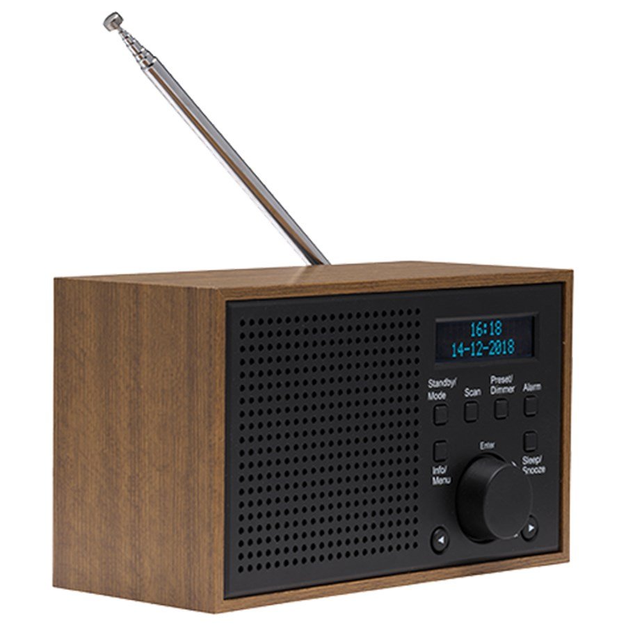 Denver DAB-46DARK GREY Internet Analog & digital Sort, Brun #6