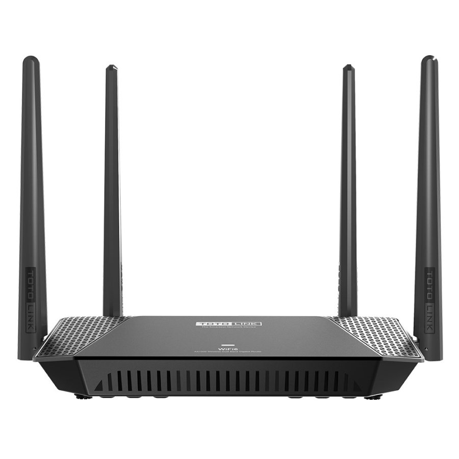 TOTOLINK X2000R trdls router Gigabit Ethernet Dual-band (2,4 GHz / 5 GHz) Sort #1