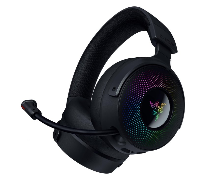 Razer Kraken V4 Pro Headset Kabel & trdls Spil USB Type-A Bluetooth Sort #6