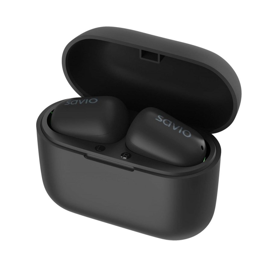 Bluetooth hovedtelefoner Savio TWS-09 Sort #6