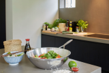 Demeyere Industry 5 Wok/Stirfry pande Rund #25