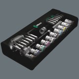 Wera 8100 SC 9 Zyklop Speed- Ratchet Set 1/2  Drive imperial #6