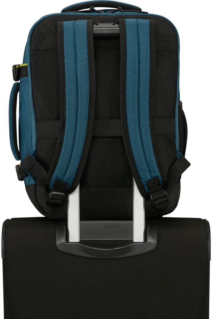 American Tourister Take2cabin S/M rygs�k Fritidsrygs�k Bl� Genanvendt polyethylenterephthalat (rPET) #5