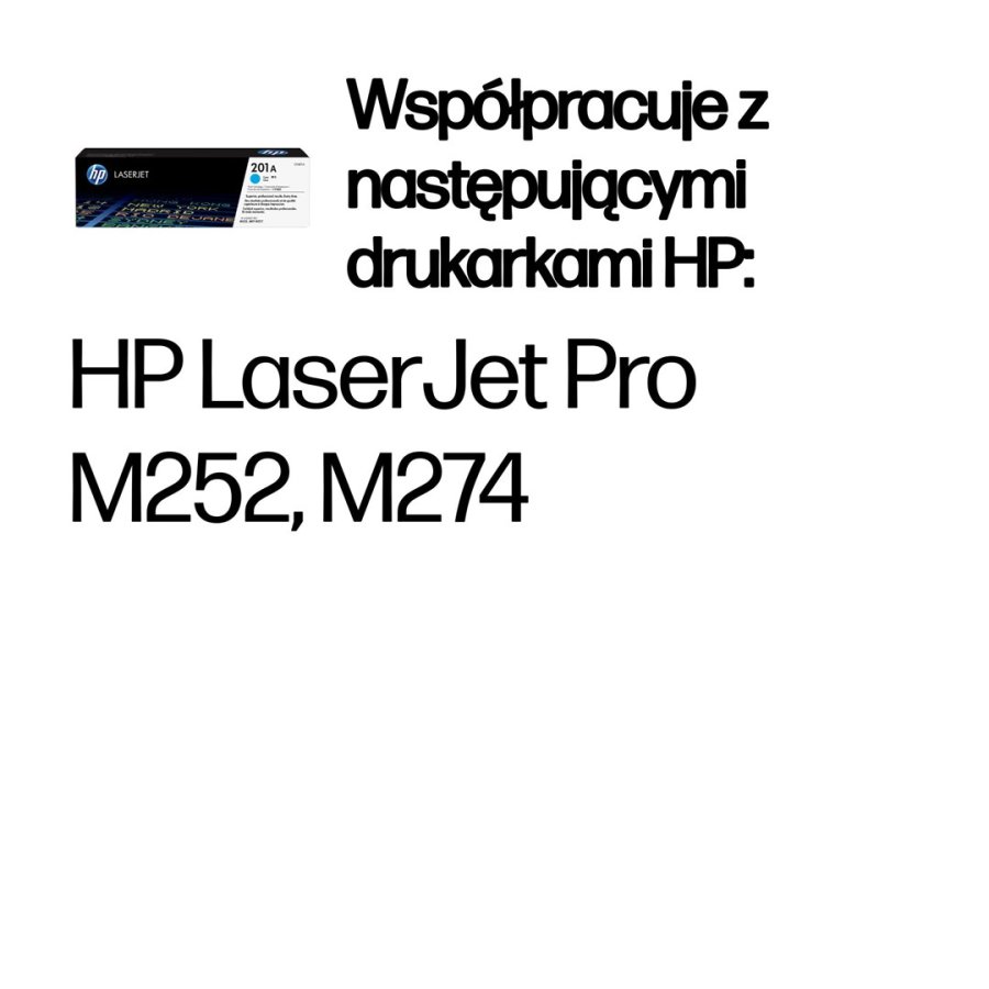 HP Original 201A LaserJet-tonerpatron, cyan #3