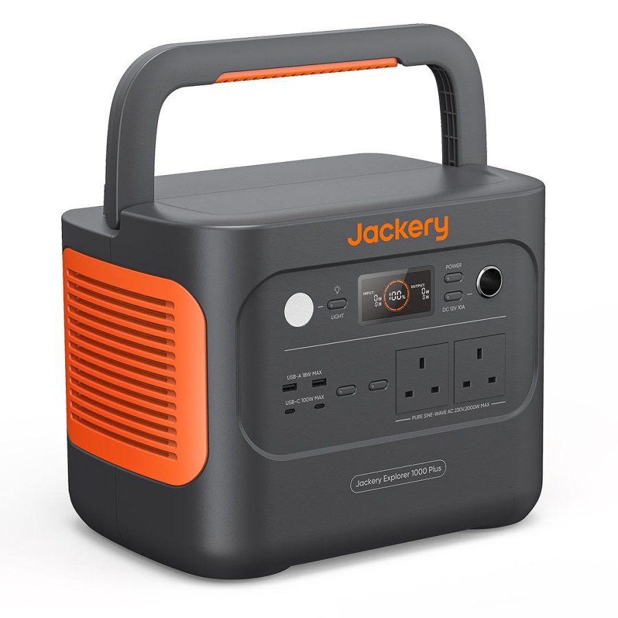 Jackery JE-1000C Brbar energistation Lithium jern fosfat (LiFePO4) 30400 mAh 2000 W 14,5 kg #3