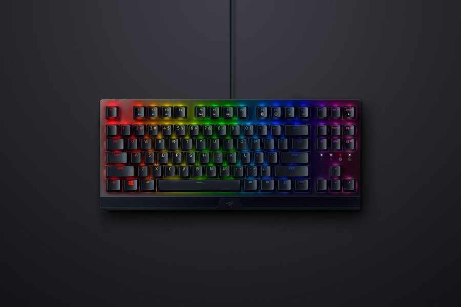 Razer Blackwidow V3 Tenkeyless tastatur Spil USB QWERTY US engelsk Sort #1