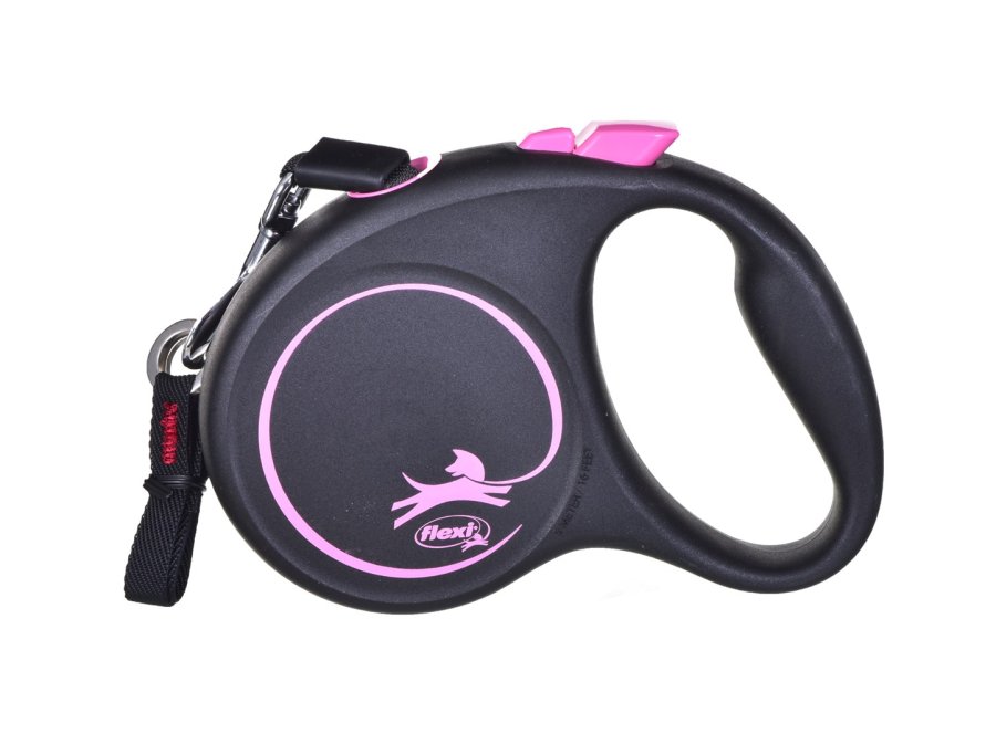 Flexi Black Design S 5 m Fleksibel hundesnor #2