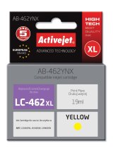 Activejet AB-462YNX bl�k til Brother-printer, Erstatning Brother LC-462XLY; Supreme; 19 ml; gul. #1