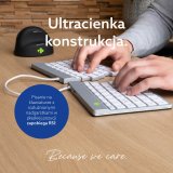R-Go Tools Ergonomisch toetsenbord R-Go Split Break met pauzesoftware, gesplitst toetsenbord, QWERTY (US), Bluetooth, wit #12
