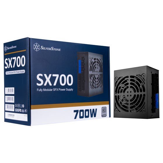 Silverstone SX700-PT enhed til str�mforsyning 700 W 20+4 pin ATX SFX Sort #3