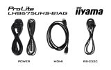 iiyama LH8675UHS-B1AG skilte display Digital fladpaneldisplay 2,17 m (85.6