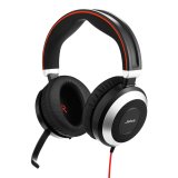 Jabra Evolve 80 Headset Ledningsf�rt Kontor/Callcenter Sort #2