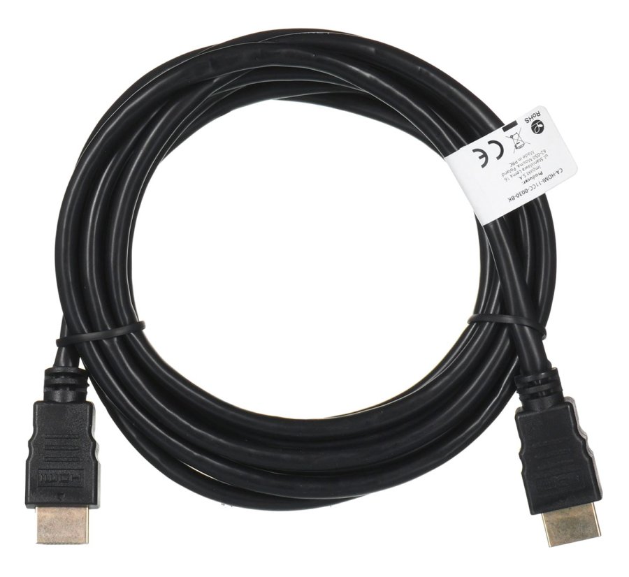 LANBERG HDMI KABEL V2.0 M/M 3M CCS SORT #3