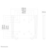 Neomounts FPMA-W25 tv-beslag 76,2 cm (30