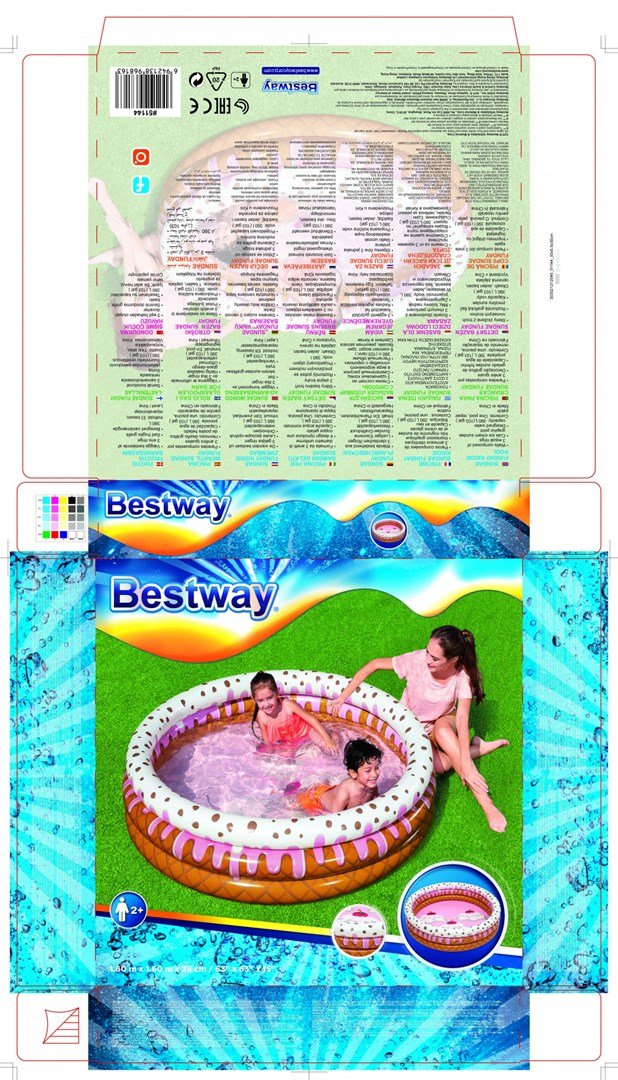 Bestway 51144 Brnepool Oppustelig pool #9