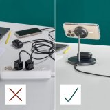 Hama 00201738 oplader til mobil enhed Hovedtelefoner, Smartphone Sort USB Tr�dl�s opladning Hurtig opladning Indend�rs #17