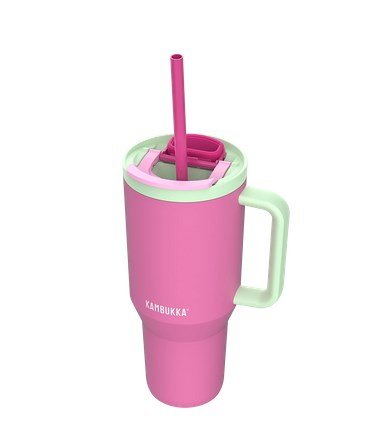 Termokrus med teleskopsugerr Kambukka Rio Tumbler 950 ml Bubblegum Mint #1