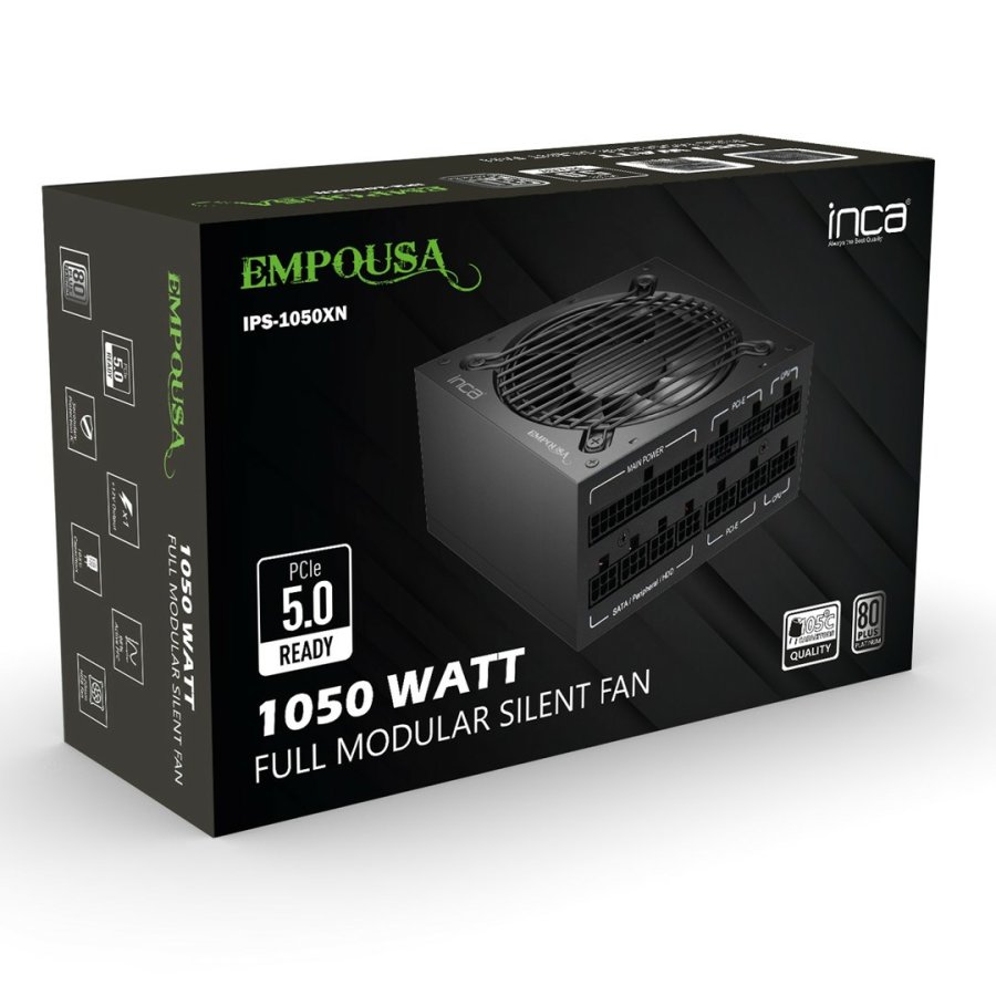 Inca IPS-1050XN enhed til str�mforsyning 1050 W ATX Sort #10