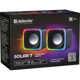 PC SPEAKERS DEFENDER SOLAR 7 2.0 6W LED USB #11