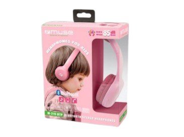 Muse M-215 BTP hovedtelefoner/headset Trdls Musik Bluetooth Lyserd #6
