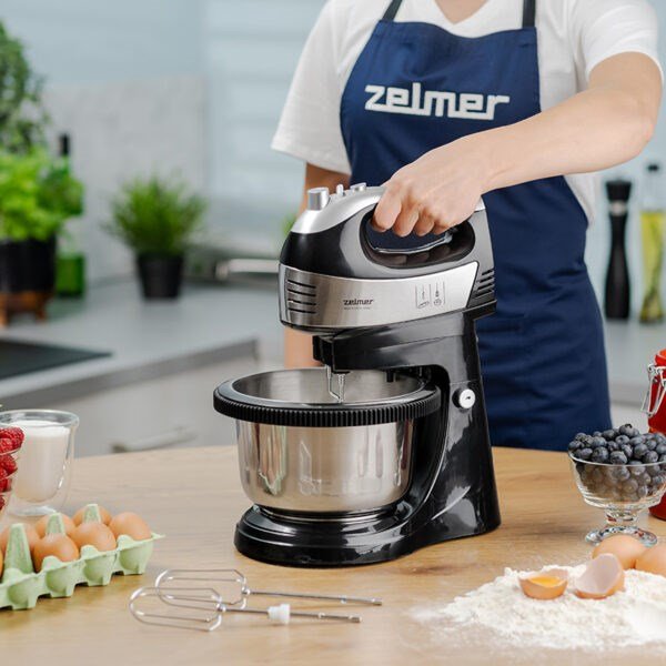 Zelmer ZHM2459 BS  Hndmixer med skl 700 W Sort #9