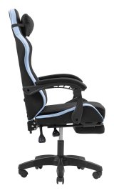 Mars Gaming MGC-X Fabric PC gamingstol Polstret s�de Sort, Bl� #8
