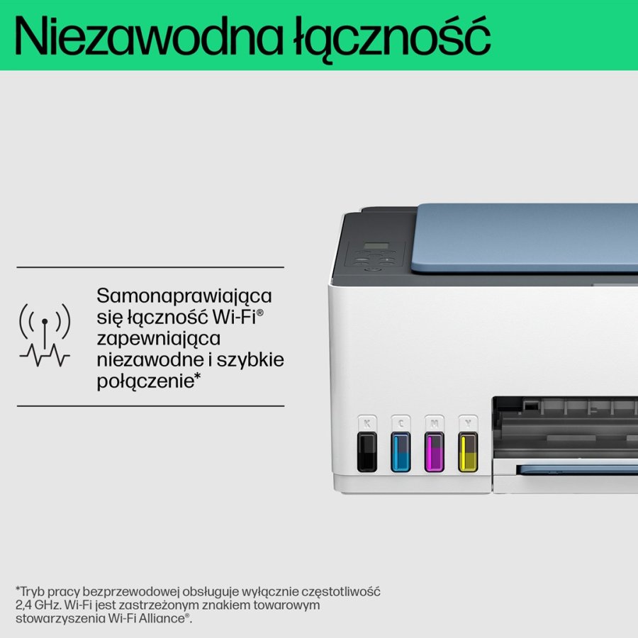 HP Smart Tank 585 All-in-One Printer, Home and home office, Print, copy, scan, Wireless; High-volume printer tank; Print from phone or tablet; Scan to PDF #7