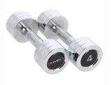 HMS Fitness CHD04 Hndvgt med fast vgt 4 kg 2 stk #1