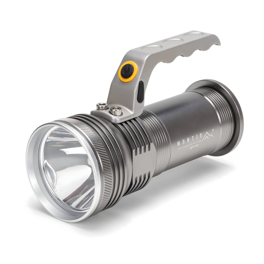 Montis Aluminiowa rczna latarka akumulatorowa LED MT154 Gr Hnd lommelygte #1