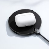 Baseus CCED000001 oplader til mobil enhed Hovedtelefoner, Smartphone Sort USB Trdls opladning Indendrs #7