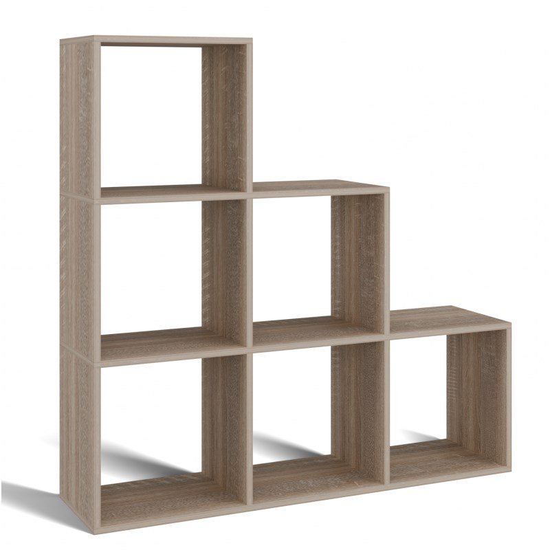 Topeshop STEP SONOMA 3X3 stue bogreoel #1
