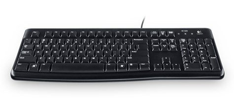 Logitech Keyboard K120 for Business tastatur Universel USB QWERTZ Tjekkisk Sort #1