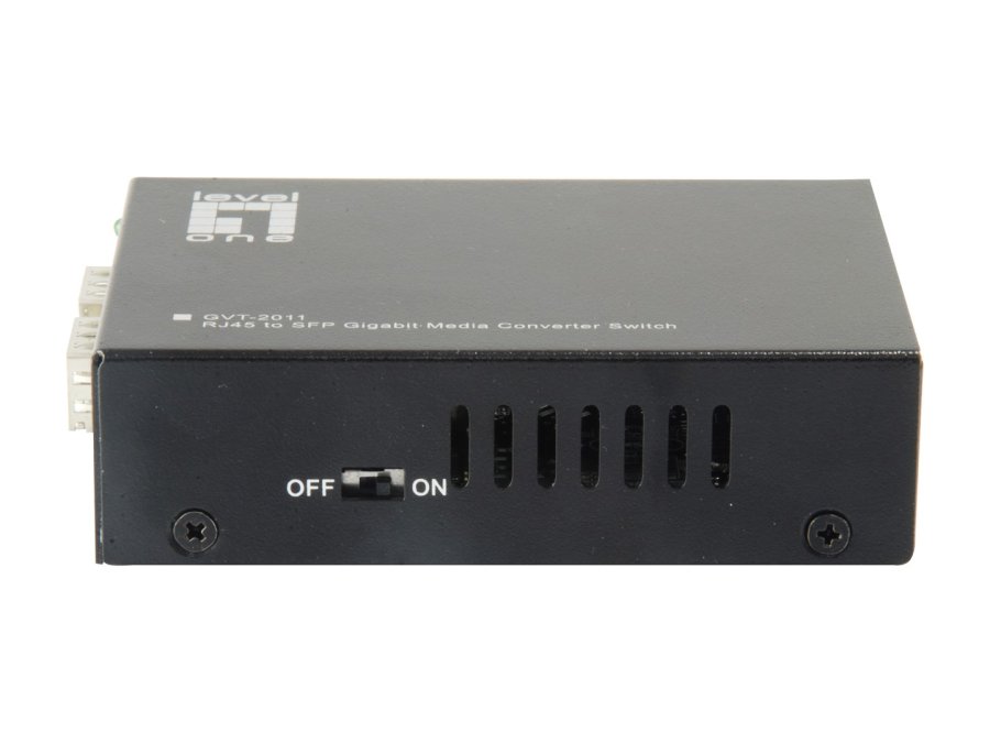 LevelOne GVT-2011 netv�rksomformer til medie 1000 Mbit/s Gr� #5