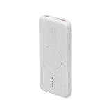 Powerbank RIVACASE 10000 mAh USB-C 20W + Qi 10W hvid (1x USB-C PD 20W, 2 USB-A QC 3.0 18W), hvid #1