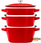 Staub La Cocotte Rund Stbejern Gryde bradepande #3