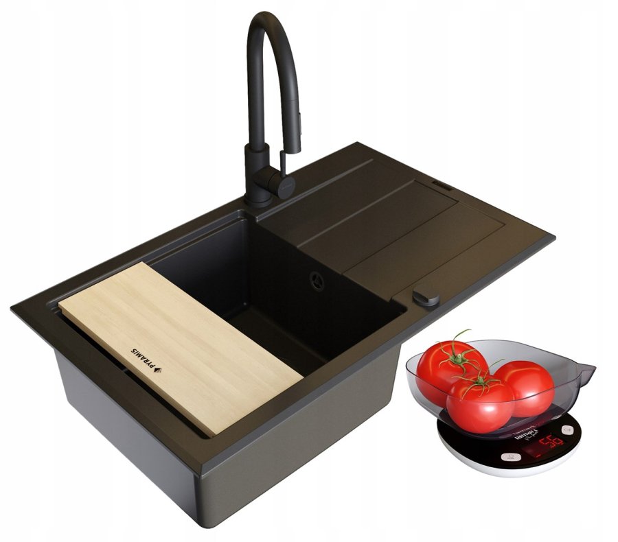 St - PYRAMIS SPARTA PLUS LUX (78X48) 1B 1D vask + IDEA BLACK EDITION BATTERI - 070175802BE - Volcano #4