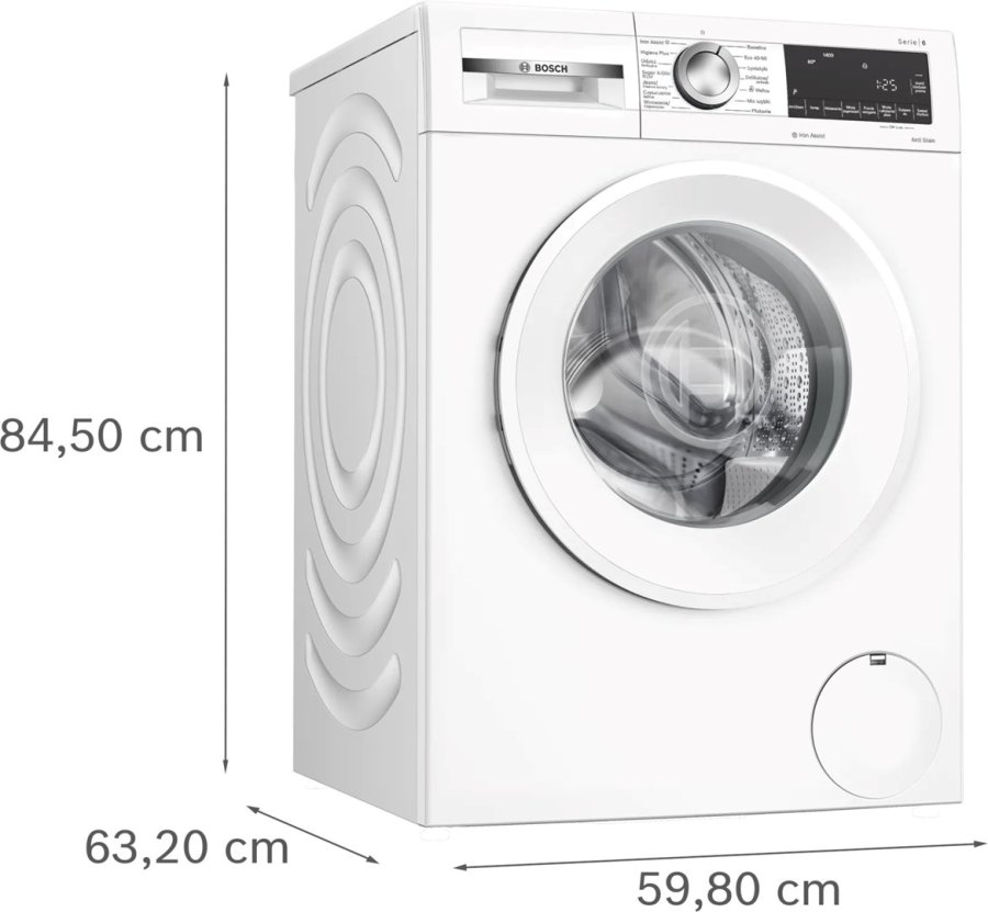 BOSCH WGG154ZSPL vaskemaskine #10